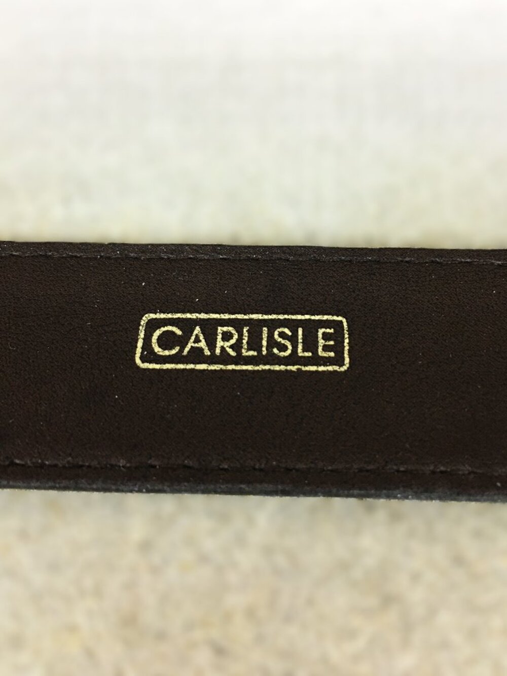 Vintage CARLISLE Alligator Buckle Belt - size small 🐊 Reptile Embossed 80s - Picture 14 of 15